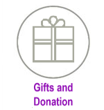Gifts and donations