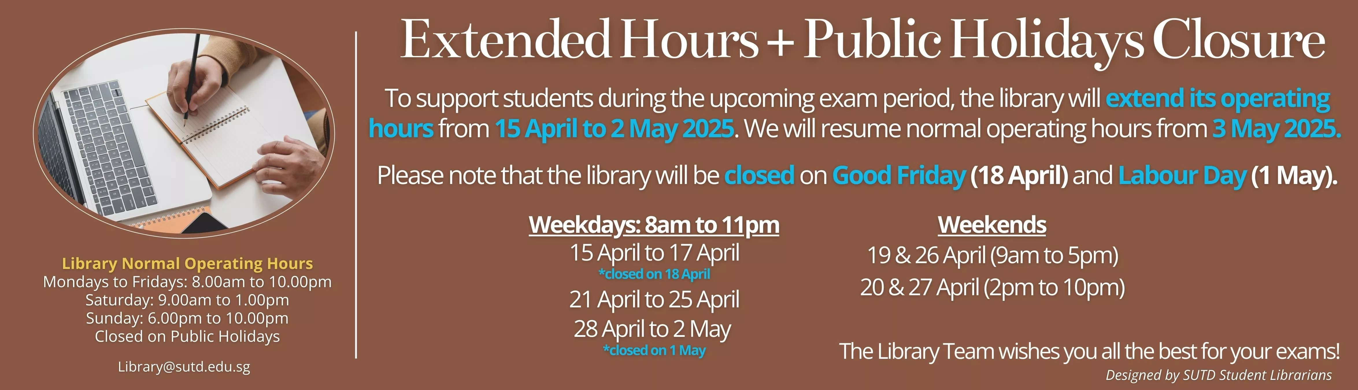 Extended hours exam 2025