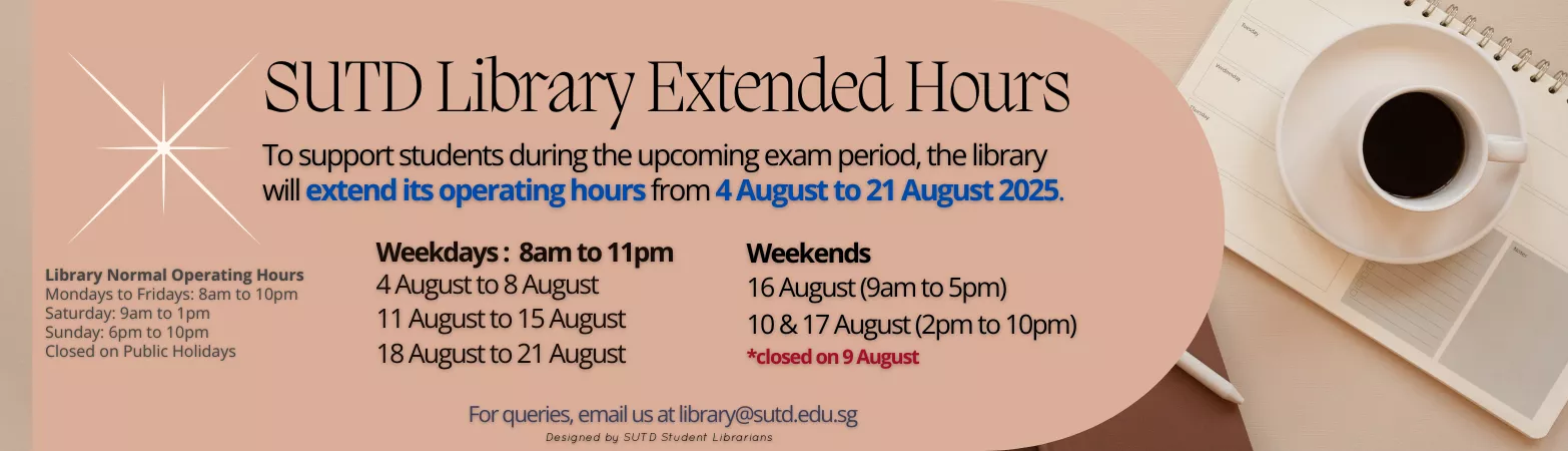 Extended Opening Hours Aug 2025